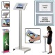 Support s/pied SECURISE position debout p/tablettes IPAD ou Androïd  