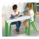 Table enfant + chaises assorties Ultra-résistantes pour activités diverses 