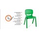Chaises monobloc ultra-résistantes pour classes, bibliothèques, salles de réunion, salles polyvalentes ou bureaux 