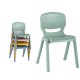 Chaises polyvalentes monobloc ultra-résistantes pour classes, bibliothèques, salles de réunion, salles polyvalentes ou bureaux 