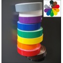 Lot de 10 rouleaux PVC adhésif couleur pour signalisation DEWEY , 30mmx20m, 10 couleurs  