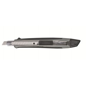 Cutter ANTIGLISSE pour lames 9mm avec 2 lames de rechange. Cutter ANTIGLISSE pour lames 9mm avec 2 lames de rechange.