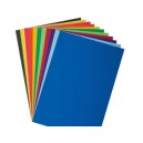 Papier affiche 60x80cm 85g/m²: Les 10 feuilles 5 couleurs standard assorties