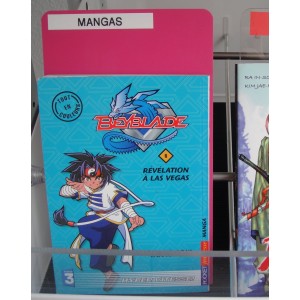 Intercalaire spécial MANGA/POCHE AVEC onglet,  pour bac 