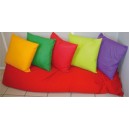 Coussin moelleux en tissu 40x40cm lavable pour secteurs jeunesse