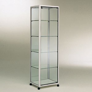 Porte battante en verre