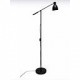 Lampadaire pour coin lecture style projecteur tête et bras inclinables